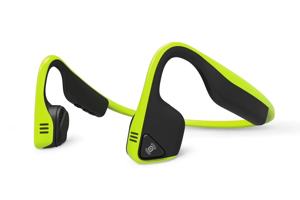 Костная проводимость беспроводные Bluetooth наушники с микрофоном для спорта Aftershokz AS600 Trekz titanium