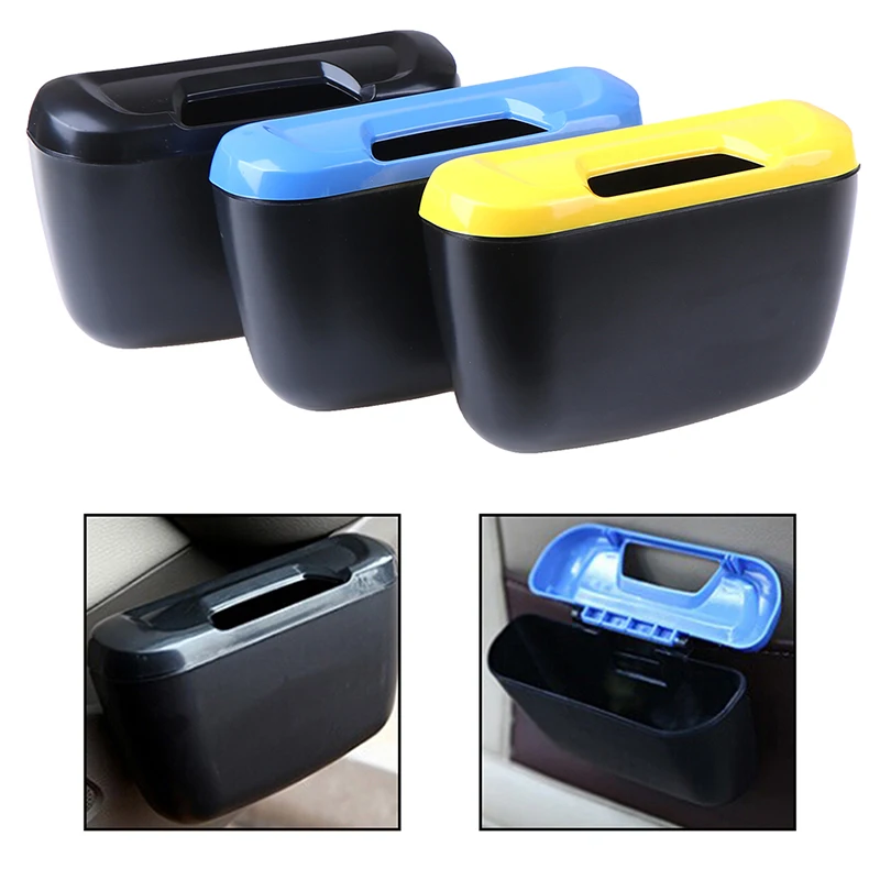

Mini Car Dustbin Case Box Car Storage Case Car Trash Bin Car Accessories