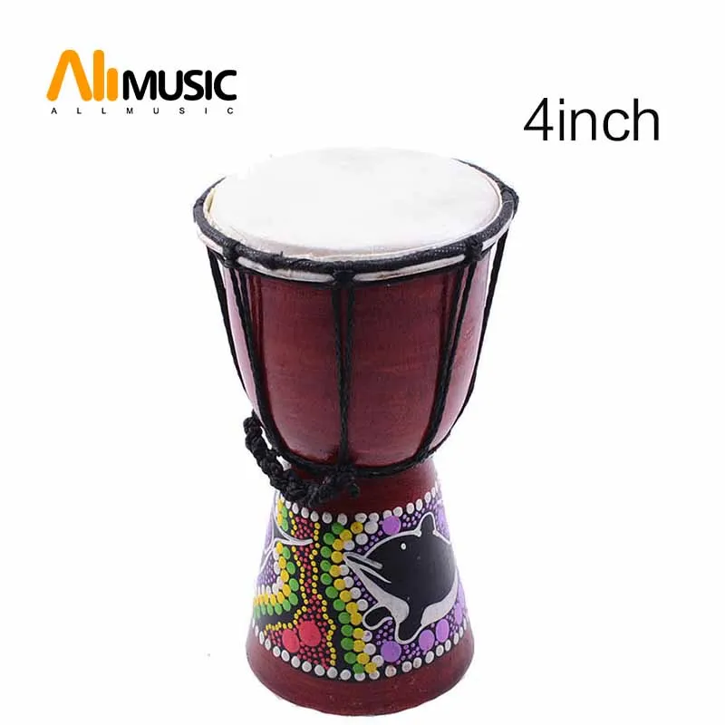 아프리카 Djembe 4 인치 타악기 핸드 드럼 판매 나무 Jambe/ Doumbek 드러머 패턴드럼 AliExpress