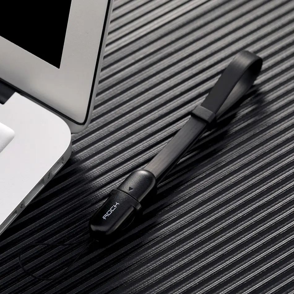 Многофункциональный usb-кабель ROCK для зарядного устройства type C USB C, кабель для брелка, короткий зарядный кабель для синхронизации данных с магнитной застежкой