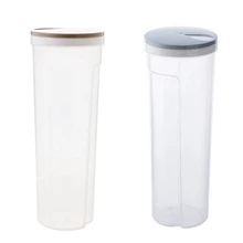 2 шт Паста Лапша зерно зерновые бобы Риса контейнер для хранения еды кухня герметичный ящик, Хаки& светильник синий