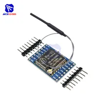 Diymore 433mhz sx1278 lora módulo 433m 10km Ra-02 placa de transmissão do espectro de propagação sem fio 2.4g antena ipx para casa inteligente