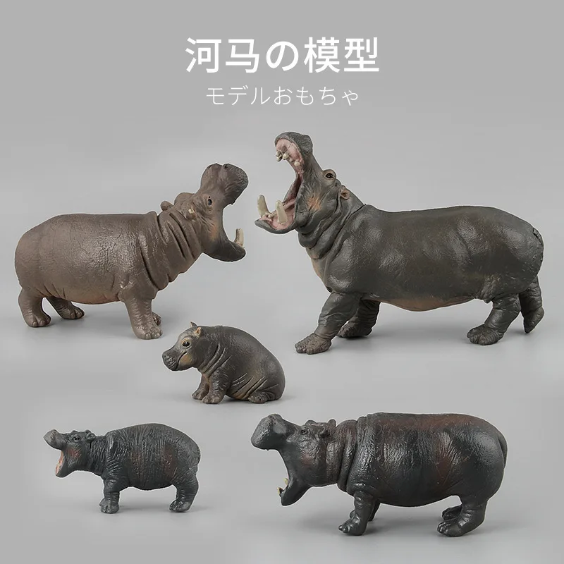

Hot Sales Shell Fish Animal Model Animal Set Model Wild Toy Animals Model Hippo Model Toy