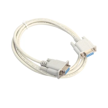 

1PC 1.5/3/5M F/F Serial RS232 Null Modem Cable Female to Female DB9 FTA Cross Connection 9 Pin COM Data Cable Converter