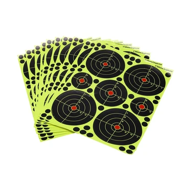 

10 Sticks Per Pack Splash Flower Target Multi-Model Combination Adhesive Reactivity Fireing Target for Hunting