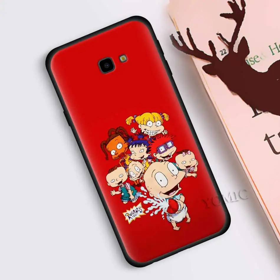 Rugrats чехол для samsung Galaxy J8 J6 J4 A6 A7 A8 A9 плюс M10 M20 M30 S M40 силиконовый чехол для телефона с изображением на задней панели Чехол