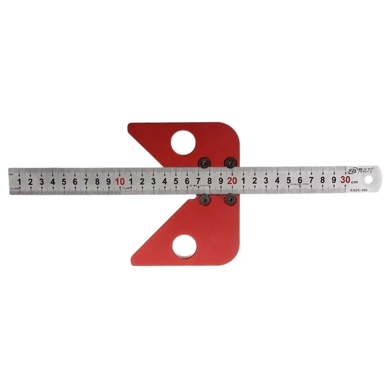 

45 Degree Scriber Round Center Line Drawing Ruler Gauge Carpentry Layout Tools