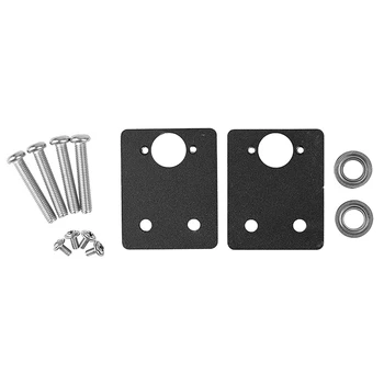 

3D Printer Parts Dual Z-Axis Stabilizer Metal Z-Rod Bearing Holder Upgrade Z Axis Leadscrew Top Mount for Creality Ender-3