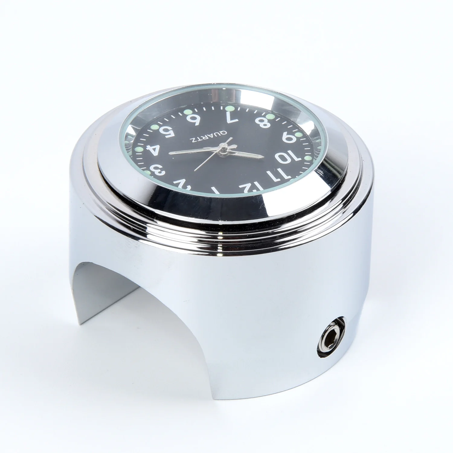 7/8 ''1'' Мотоцикл Велосипед Руль Крепление Циферблат часы термометр температура водонепроницаемый