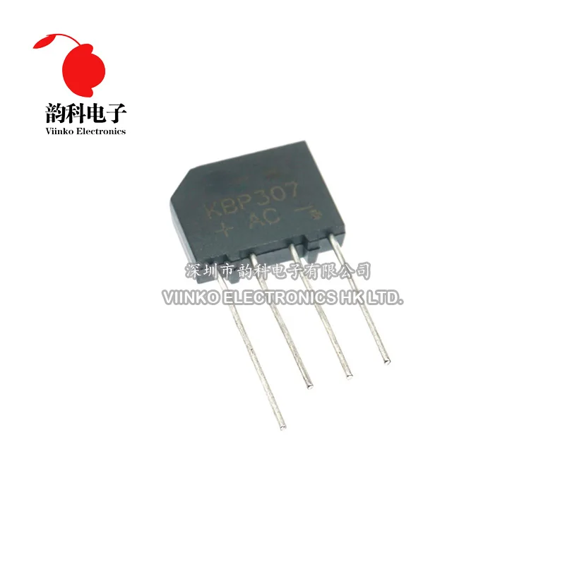 10 шт. KBP307 3A 1000V диодный мост выпрямитель KBP 307 силовой диод электронные