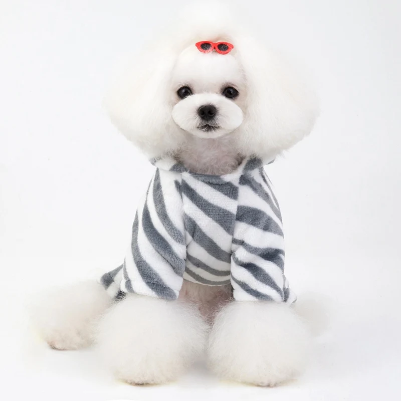 Демисезонная одежда для домашних животных Одежда для собак бархатная одежда комбинезон для животных Одежда для щенков пальто для собак костюм для холодной погоды s-xxl