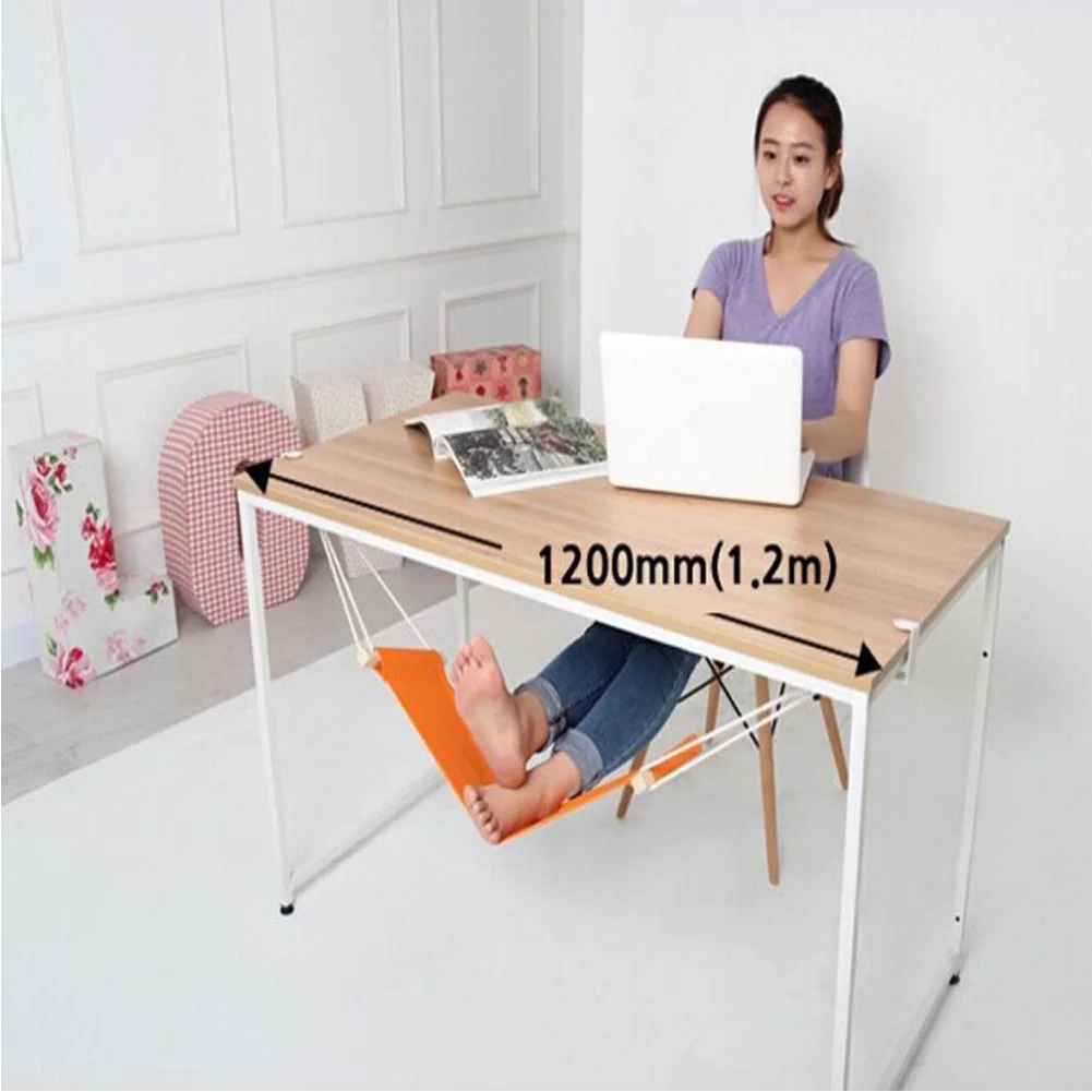 

Mini Foot Hammock Outdoor Chair Hanging Leg Rest Study Swing Portable Office Desk Work Soft Pedal Home