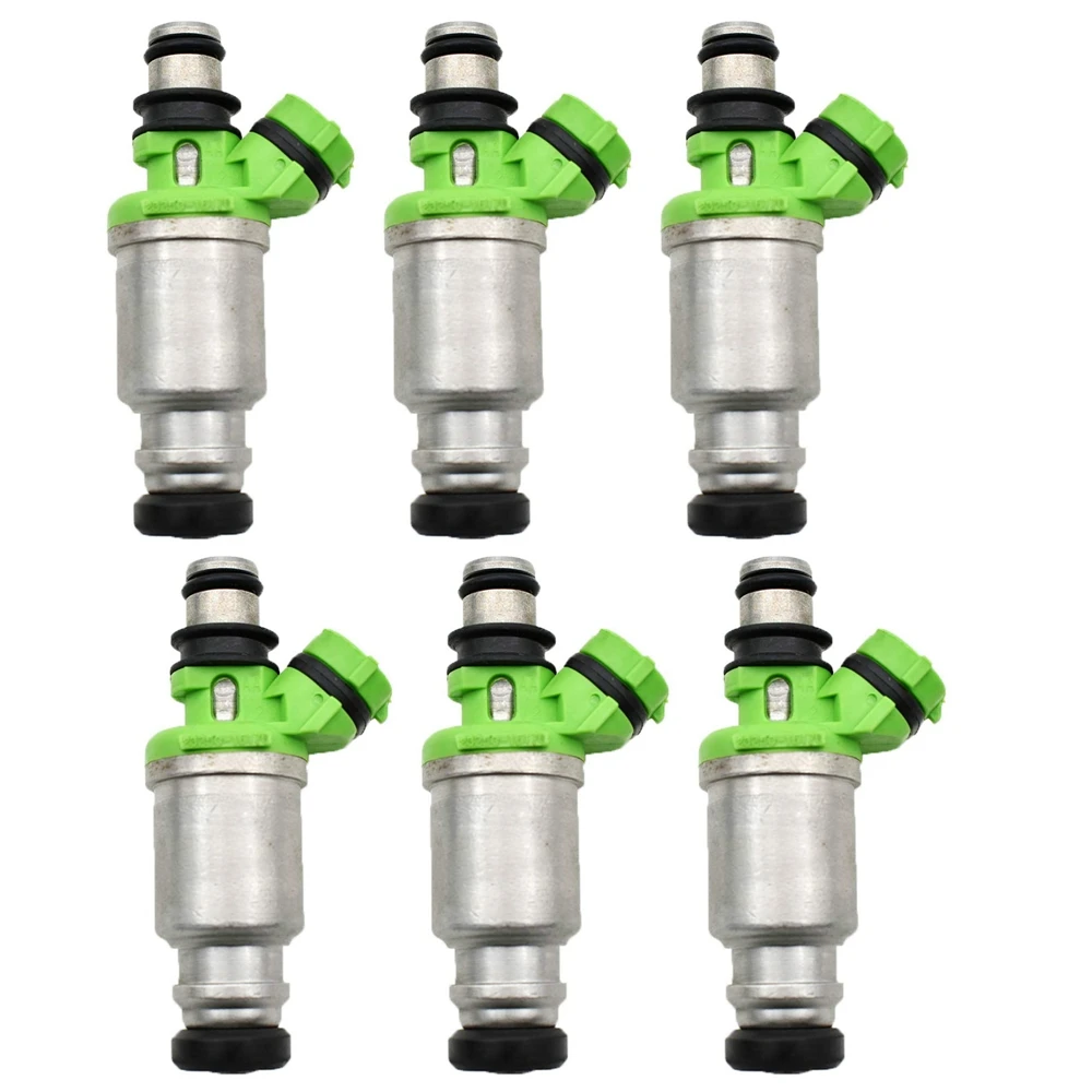 

Set Of 6 Fuel Injector Nozzles For 1996 - 2001 Toyota Crown, 23250-16170