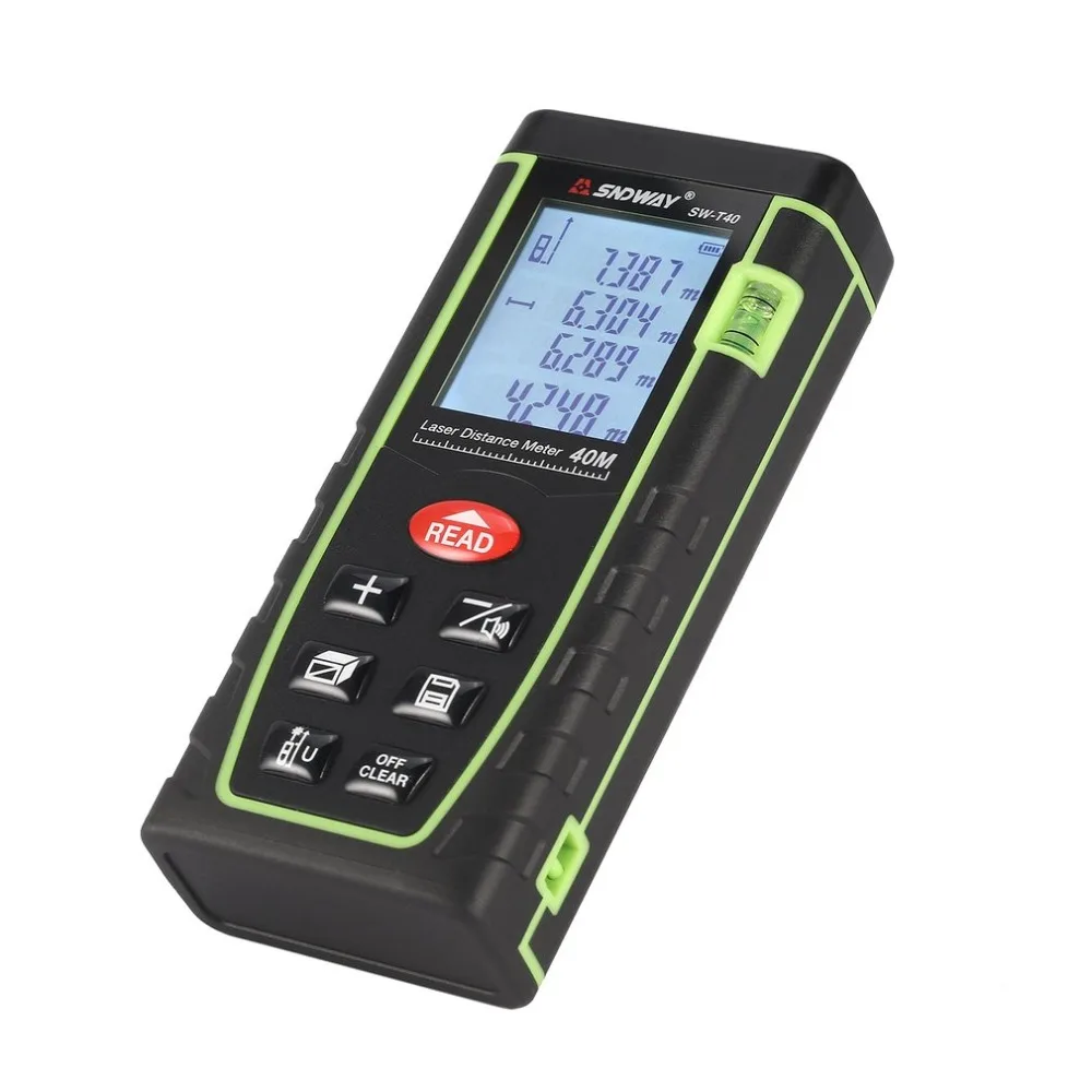 SNDWAY Laser Rangefinder 100M 80M 60M 40M Laser Distance Meter Range Finder distance measurer Laser Tape Measure Distance Tool SNDWAY Laser Rangefinder 100M 80M 60M 40M Laser Distance Meter Range Finder distance measurer Laser Tape Measure Distance Tool