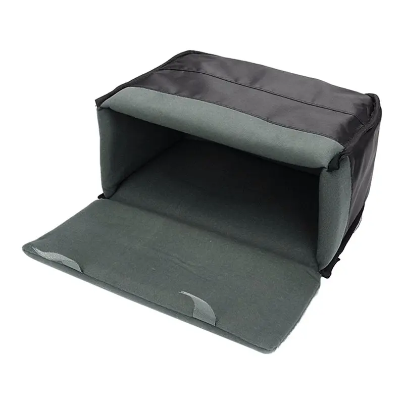 Padded Protective Bag Insert Liner Case for DSLR Camera, Lens and Accessories Black