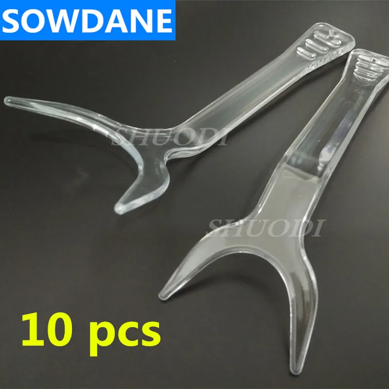 Comprar Cuidado Dental ortodóntico bucal depresor de lengua Autoclavable labio de boca Retractor plástico abridor Retractor Dental Retractor de plástico