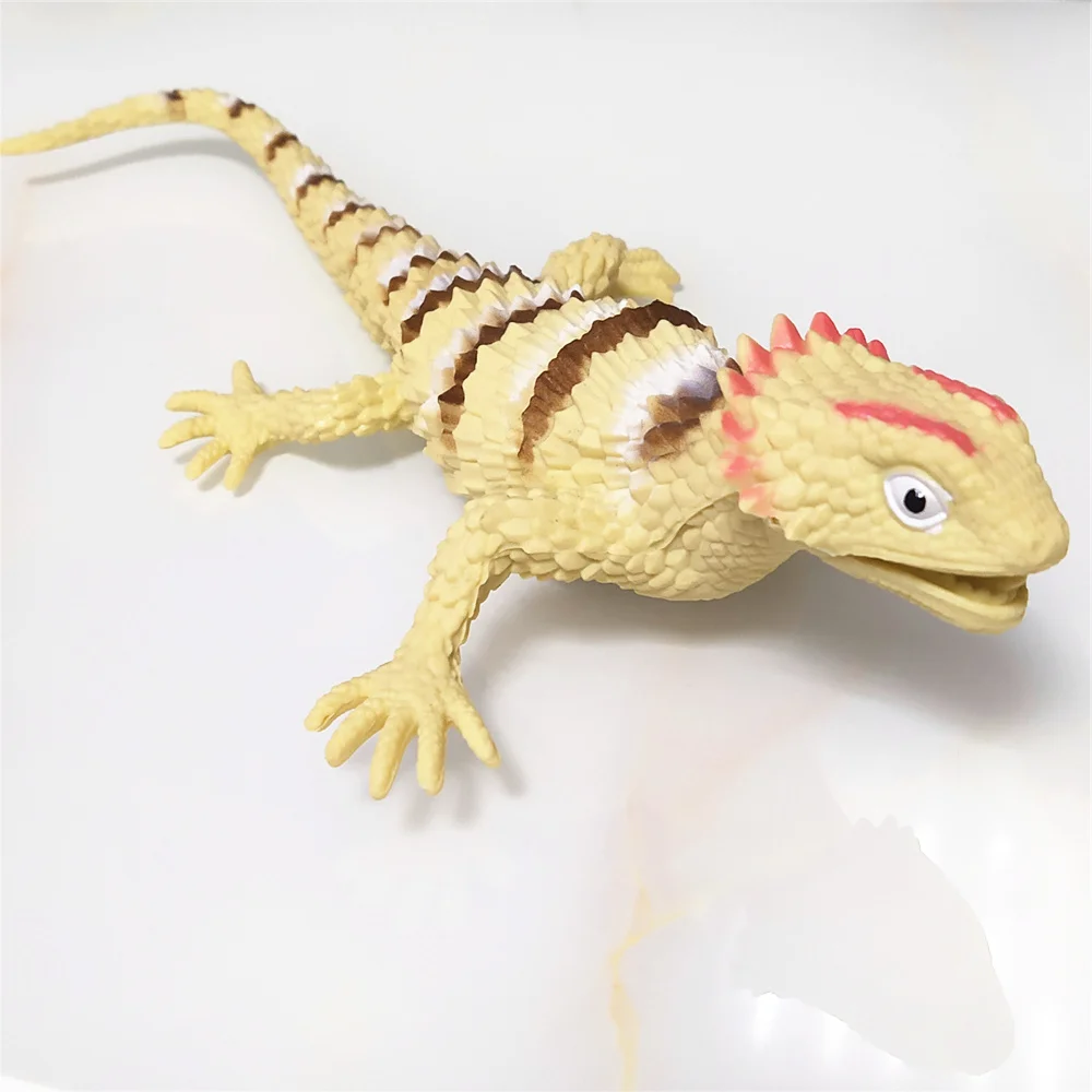 Около 28 см искусственные игрушки для детей ящерицы крокодила сафари садовые