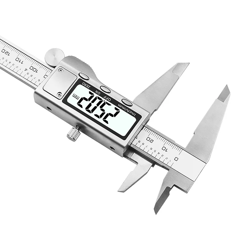 8 Inch 200Mm Digital Caliper Stainless Steel Digital Lcd Caliper Vernier Caliper Shipping With Retail+Box