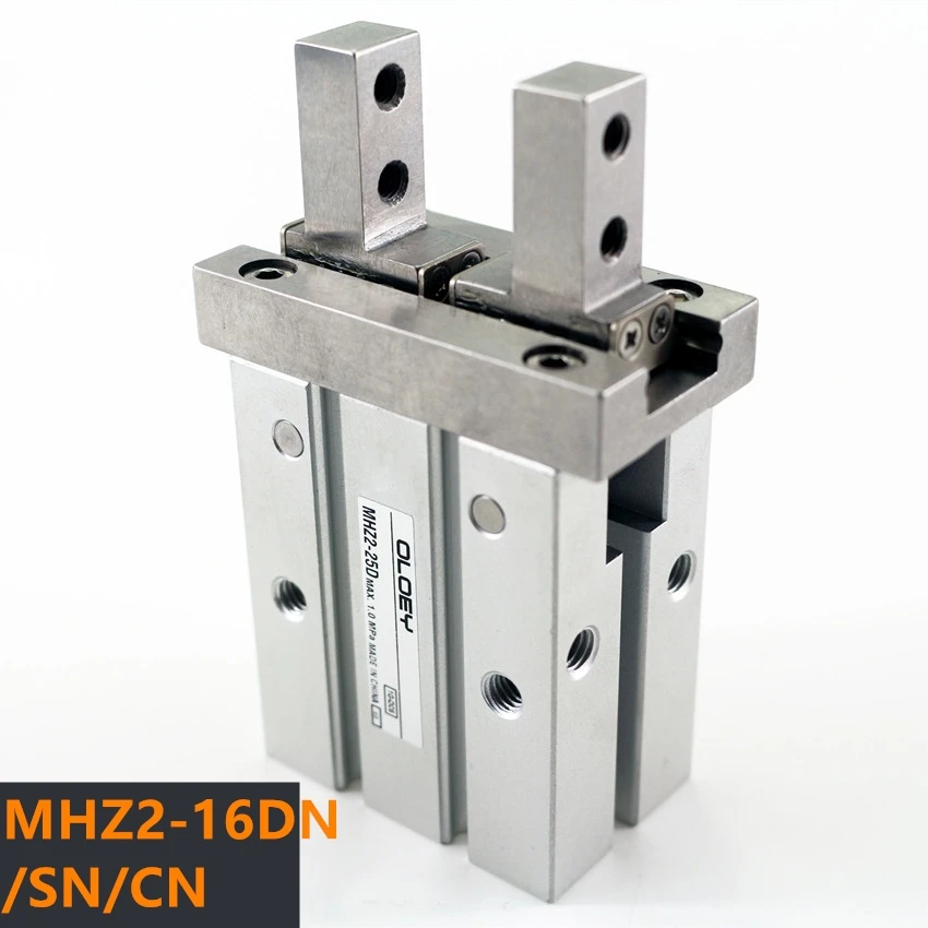 

MHZ2 MHZ2-16DN MHZ2-16DN1 MHZ2-16DN2 MHZ2-16SN MHZ2-16CN pneumatic cylinder Air Gripper Standard 2 Fingers Double/Single acting
