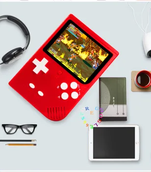 

coolbaby RS-69 3inch handheld game console 8GB built-in 2000 classic game console Retro games support download and archive