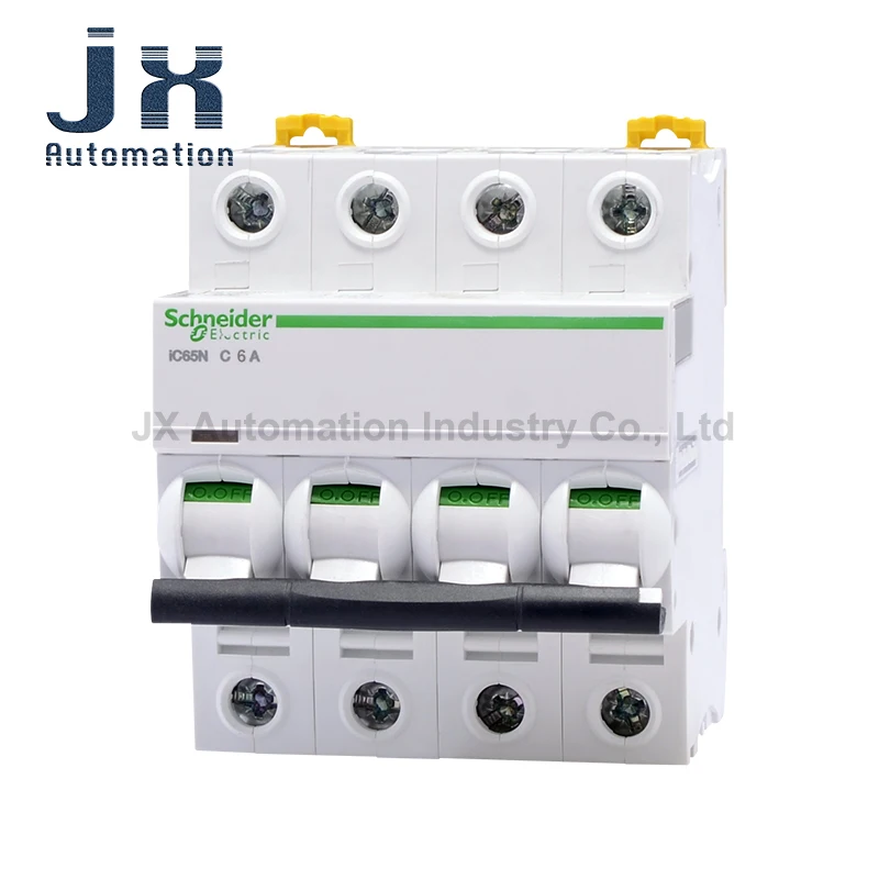 100% новый миниатюрный автоматический выключатель Schneider Air Switch Acti9 IC65N 1P 2P 3P 4P C Type 1A-63A