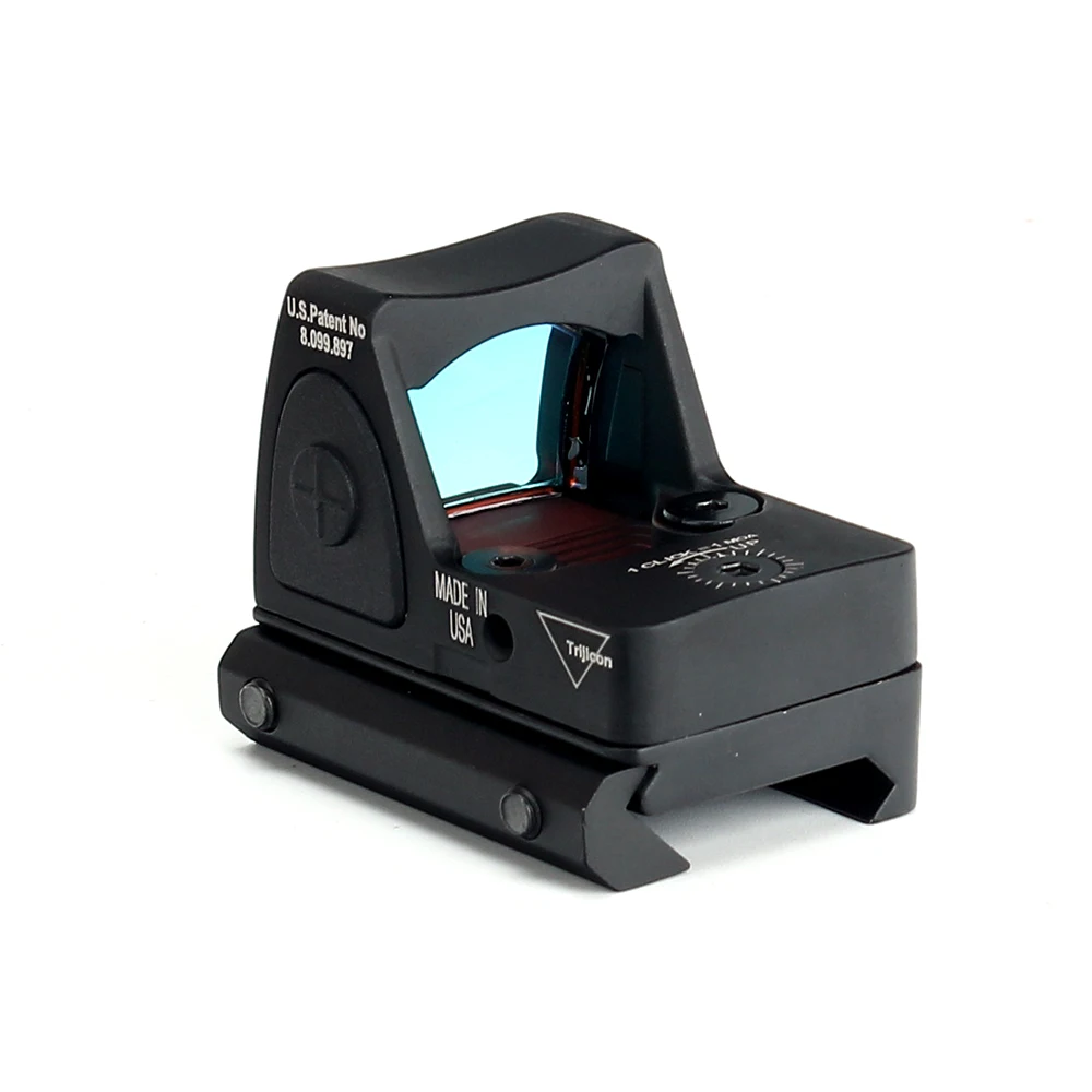 Ohhunt Tacticla 1X Mini RMR красная точка зрения рефлекторный прицел Пикатинни Вивер крепление для охотничье ружье прицел
