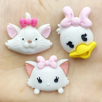

6pcs New resin Kawaii Animal Flat Back Figurine DIY Wedding Scrapbook Decor Home Craft Accessories D28