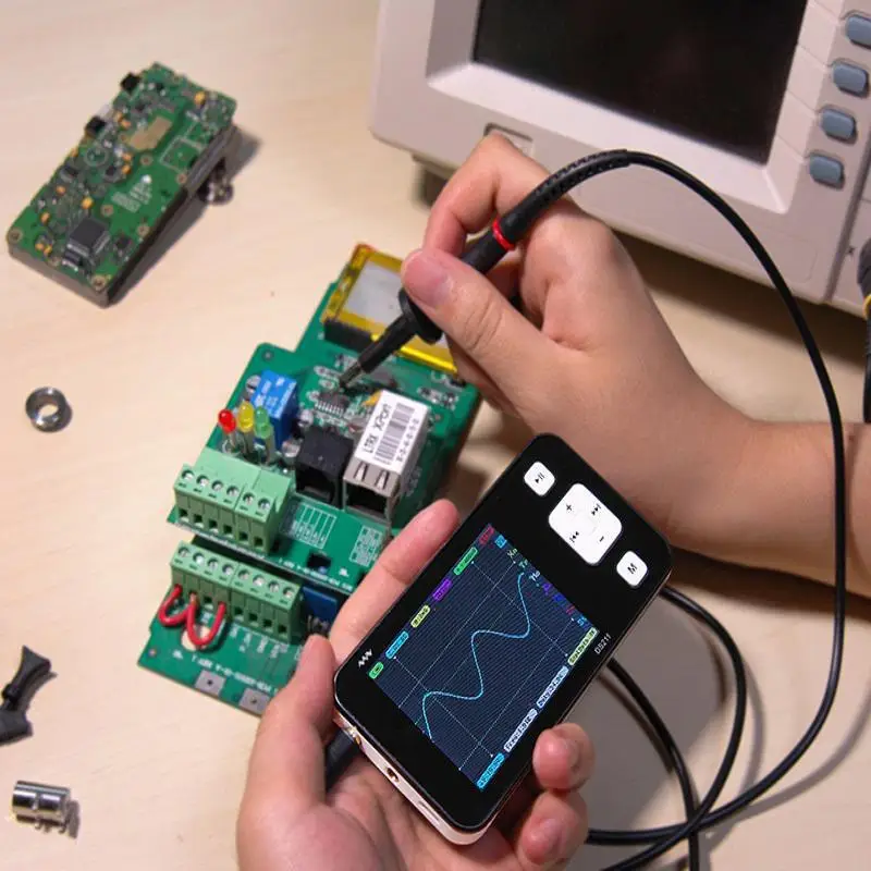 Мини DS211 ARM карманный Профессиональный портативный цифровой осциллограф