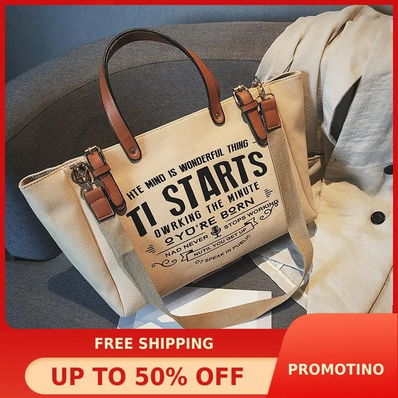 

Canvas Bag Women's 2020 New Style Shoulder Bag Super Fire Shoulder Bag Travel Handbag luxury handbags women bags designer