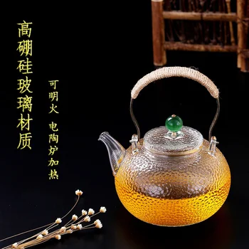 

Chinese Glass Teapots Tea Pot Set Kids Japanese Teapot Pottery Kiln Clear Glass Tea Cups Teapot Japan Stiles Cute CTY200C 4