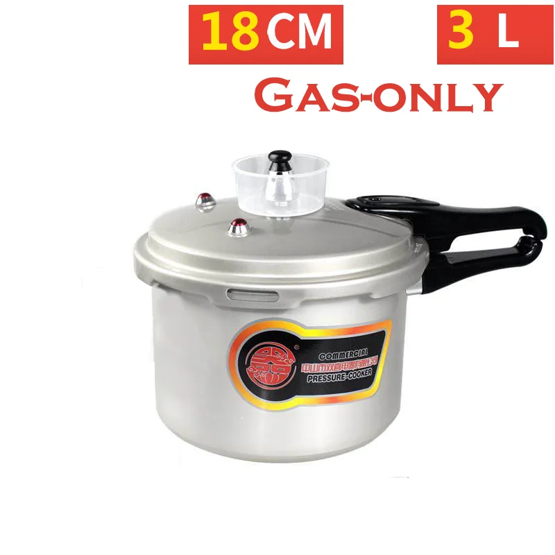 3L Gas-only Скороварка профессиональная скороварка большой емкости безопасности столовой отеля ресторана газовая, Индукционная Плита горшок инструмент для приготовления пищи - Цвет: 3L Gas-only