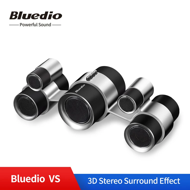 Bluedio VS Mini Bluetooth динамик длительный срок службы батареи Портативный беспроводной громкий динамик звуковая система 3D стерео музыка объемный эффект