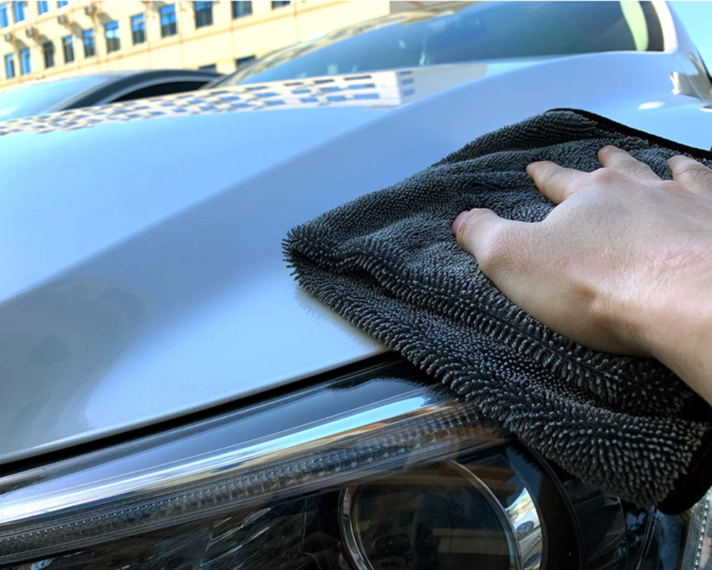 Microfiber Twist Wasstraat Handdoek Professionele Car Cleaning Drogen Doek Handdoeken Voor Auto 'S Wassen Polijsten Waxen Detaillering