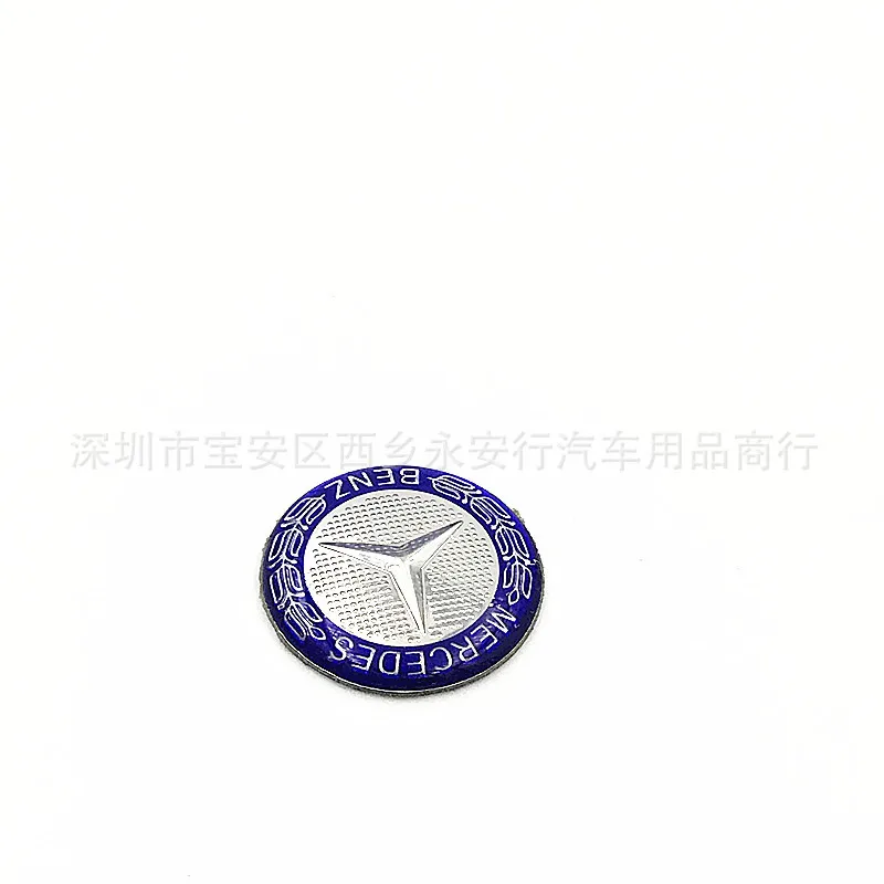 Mercedes интерьерное аккуратное переоборудование декоративная маркировка AMG Apple Tree Металлическая Автомобильная наклейка мультимедийная маркировка Автомобильный логотип клейкая бумага