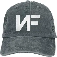 Мужская и женская кепка с логотипом NF, плоская, регулируемая, унисекс