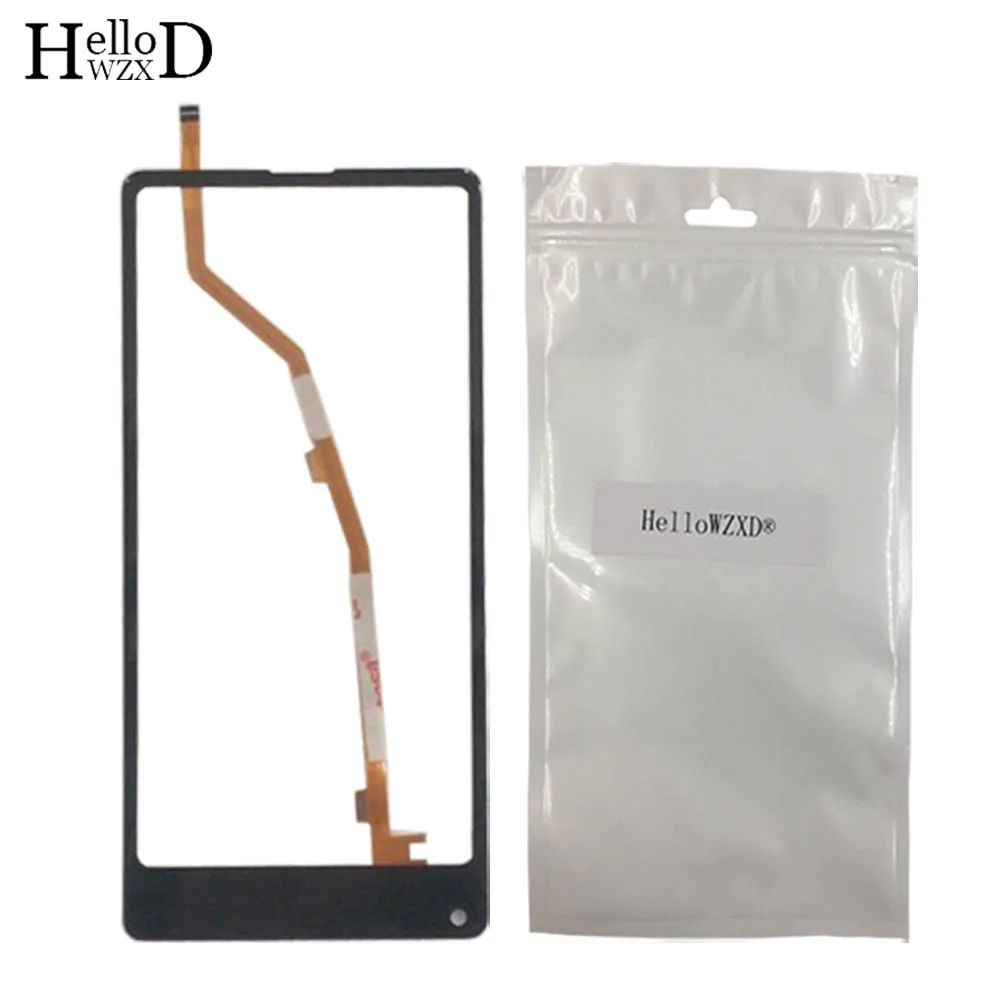 Сенсорный экран дигитайзер панель для Bluboo D1 D2 D5 Pro Сенсорный экран Переднее стекло сенсорный экран Объектив сенсор 3M клей салфетки