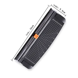Precision Cutter Paper Photo Cutter Portable Plastic Scrapbook Trimmer Paper Cutter Office Cutting Mat Machine For A4 Paper
