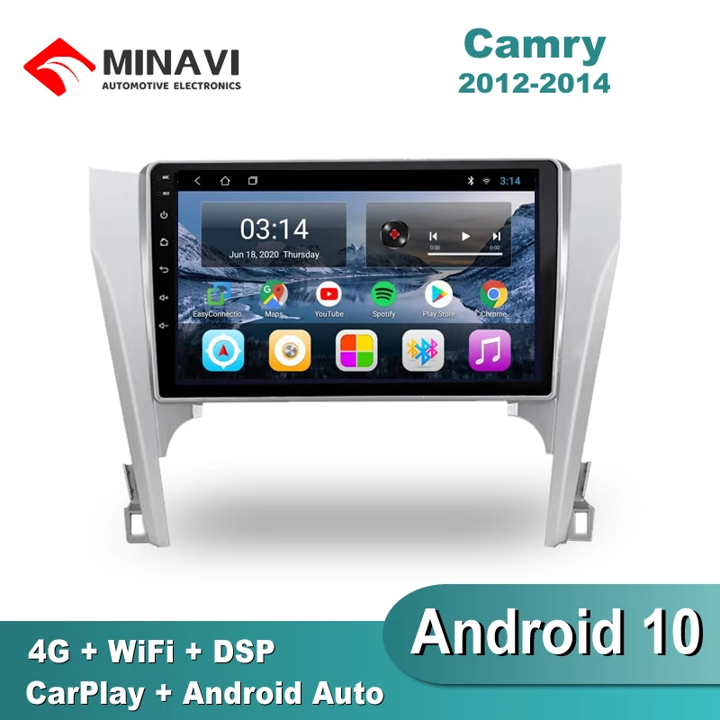 Автомагнитола TOYOTA CAMRY 10 дюймов Android 2012/2013/2014 | Автомобили и мотоциклы