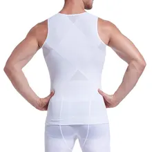Мужской корсет для похудения, талия, триммер на молнии, Корректирующее белье для тела, брюшный жилет