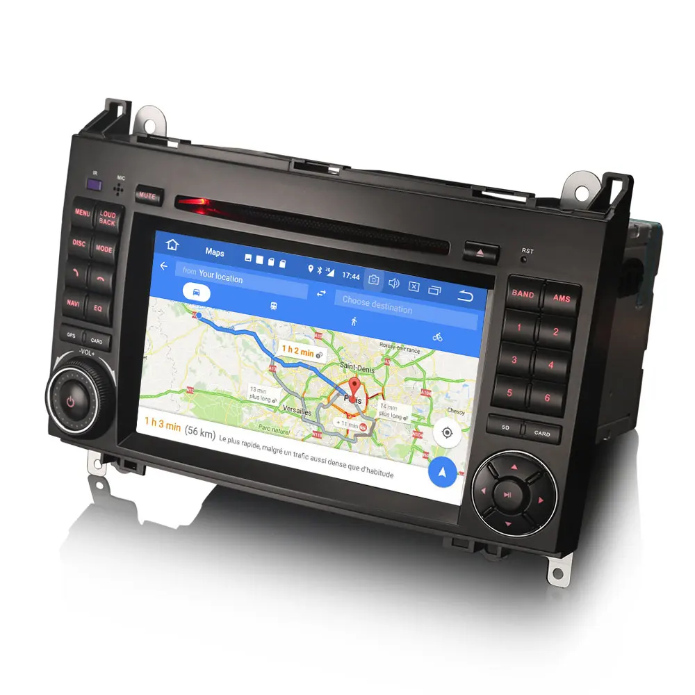 " Android 9,0 Pie OS автомобильный DVD Мультимедиа Навигация gps радио для Mercedes-Benz Viano 2006+& Vito 2006+& Sprinter 2006