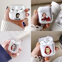 Чехол для наушников La Casa De Papel Bella Hello Apple iPhone зарядная коробка AirPods