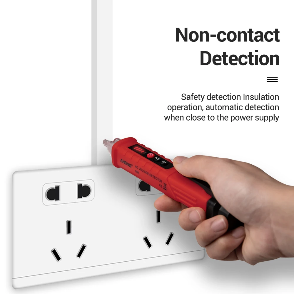 12-1000V Automatic Sensitive Wall Socket Electric Test Pen Safety Contactless Sensitive Voltage Detector