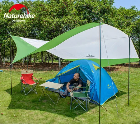 Outdoor Picnic Beach BBQ Sun Shelter Fast Built Quick Removable Waterproof Awning Canopy