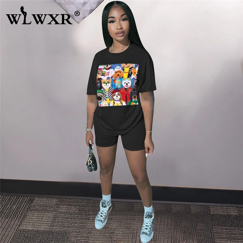 white 2 piece short set