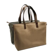 Профессиональная настраиваемая масляная Вощеная Холщовая Сумка холщовая масляная сумка на плечо 12-14-16-20 Холщовая Сумка Ann 100 заказ