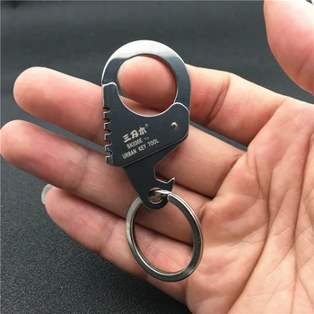 

Sanrenmu Multi Tool EDC Tool Keychain with Bottle Opener SK036E