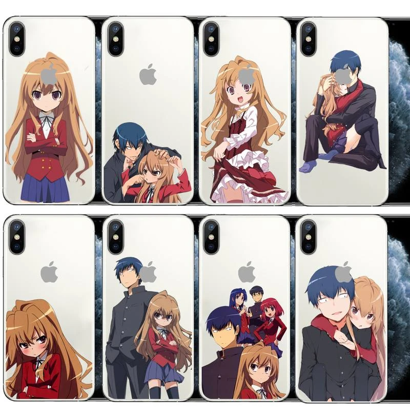 とらドラ大河アニメlucury電話ケースカバー透明iphone 6 7 8 11 12 Sミニpro X Xs Xr最大プラス 電話用緩衝材 Aliexpress