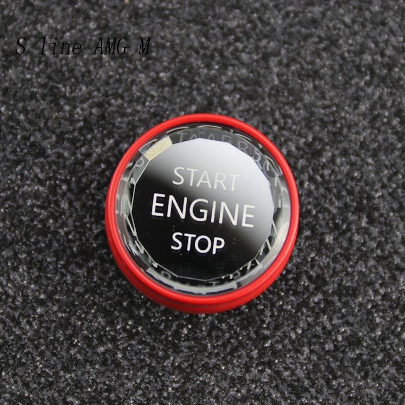 Sticker Mercedes AMG Pour Bouton Start/Stop