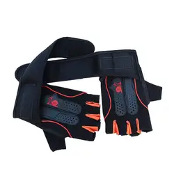 Унисекс Перчатки для фитнеса женские для занятий в спортзале тренировок половина пальца тела тренировки противоскользящие перчатки для
