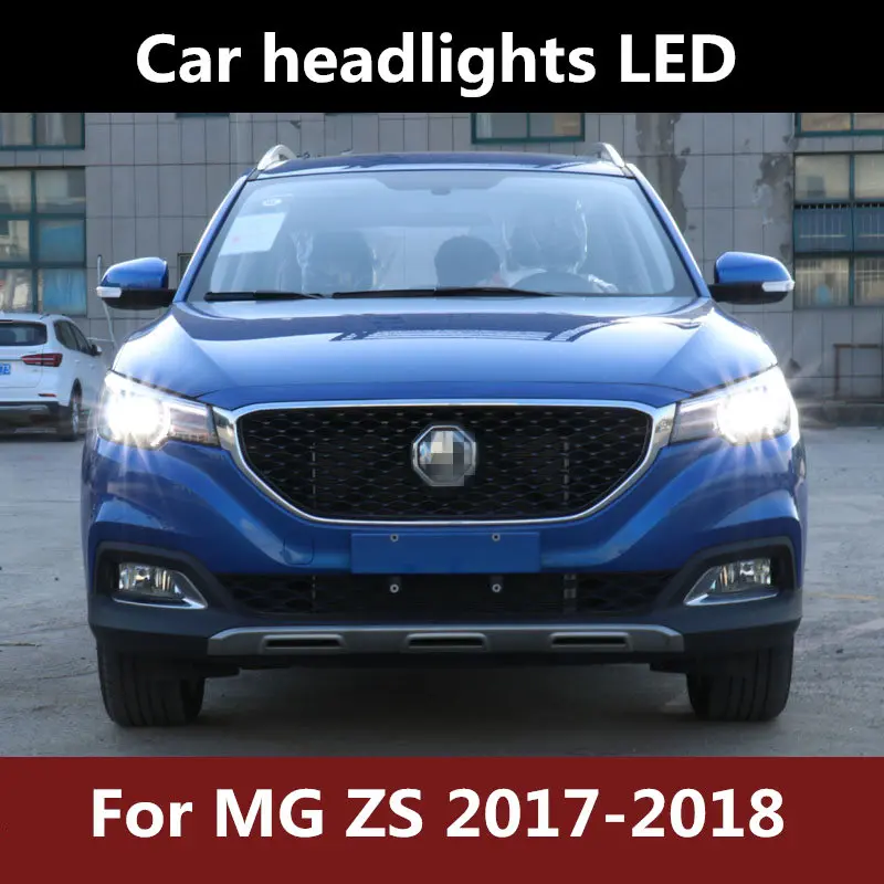 New car headlights LED For MG ZS 2017-2018 90W 12v 6000K MG ZS headlight  conversion 2PCS